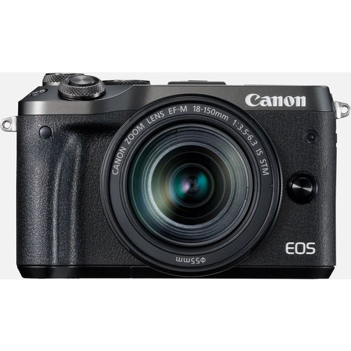 Canon eos m6 obiettivo ef-m 18-150mm is stm- nero