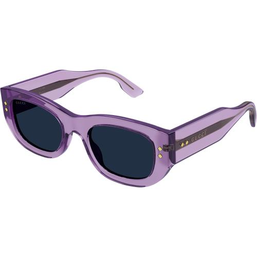 Gucci occhiali da sole gg1215s cod. colore 003 donna squadrata viola